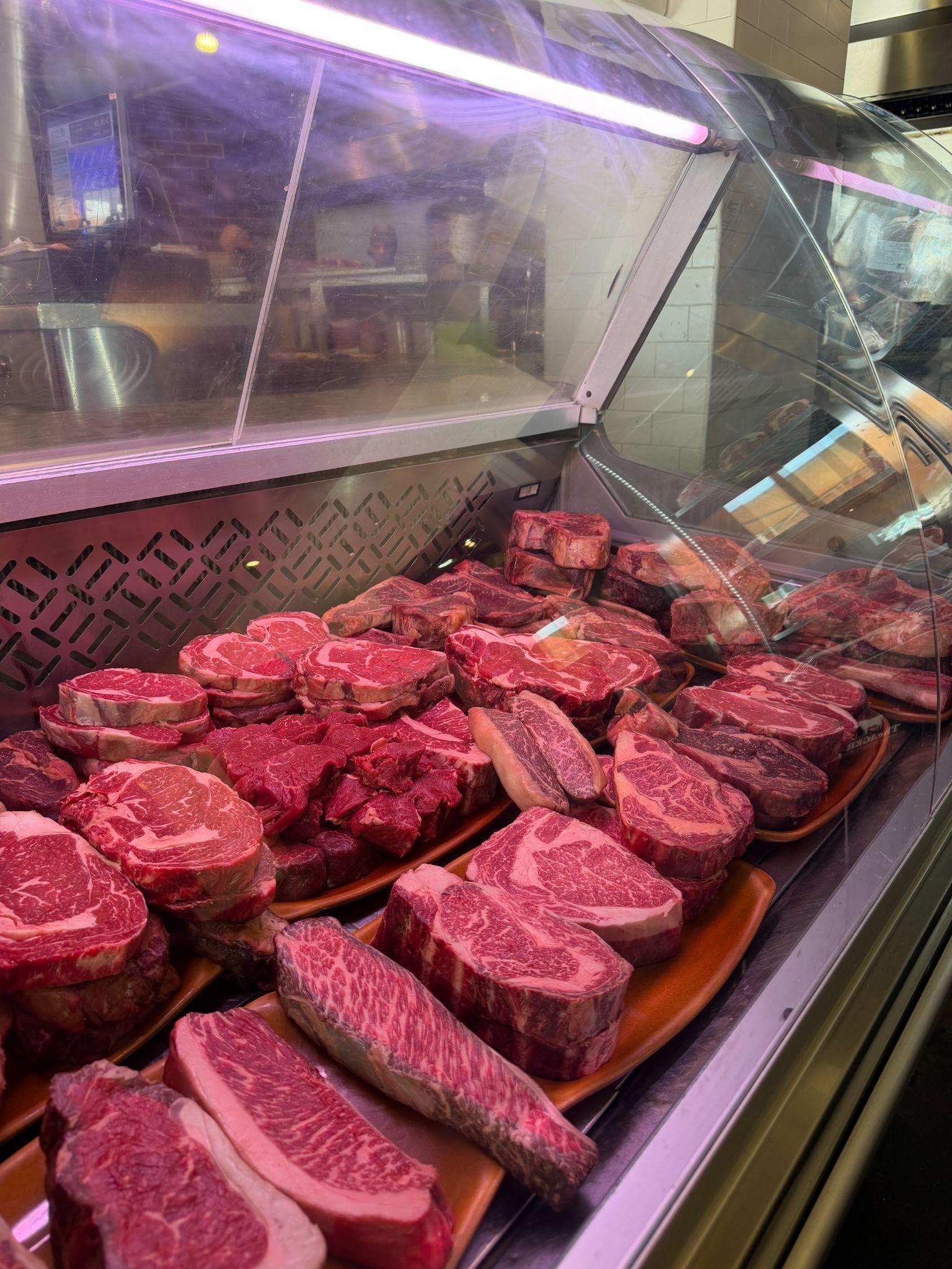 Chuletón en la parrilla